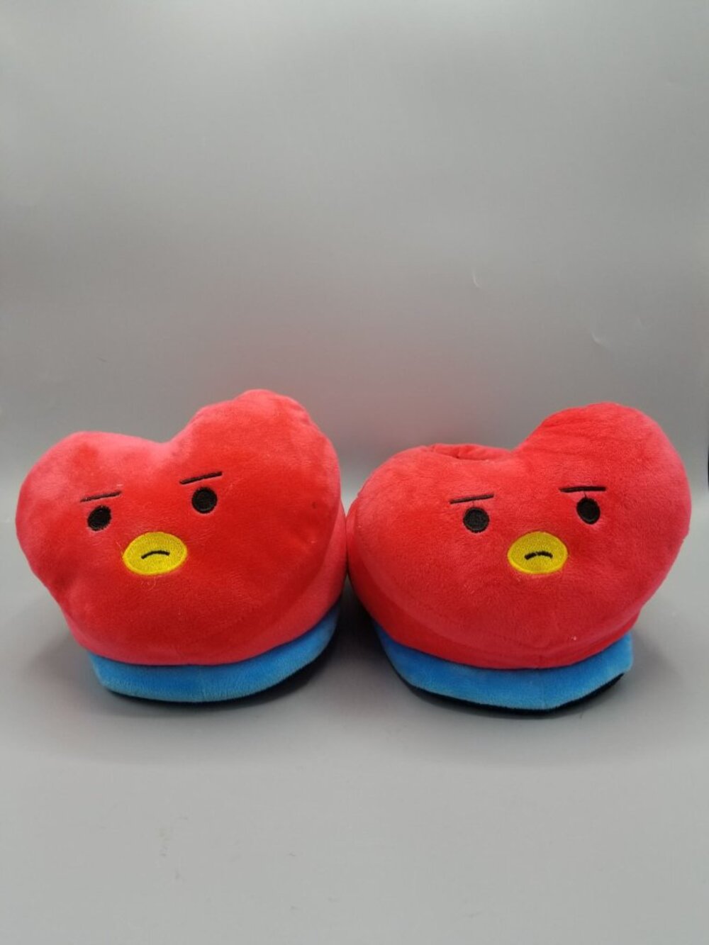 BTS V BT21 TATA Fluffy House Slippers Indoor Shoes Size 6